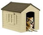0000 Suncast Dog House Resin Construction