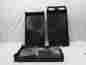 041114376827 Luxor 32 X 18 Tub Storage Cart 3 Shelves Black