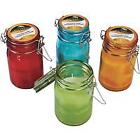 0685 Jay Trends Sierra Mason Glass Jar Citronella Candle 808862106850