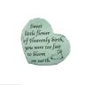 7075096 08505 Kay Berry Kayberry Cast Stone Small Heart Child 707509085056