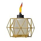 086861170373 Tiki Geo Gold Globe Outdoor Table Torch