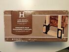 093432152119 Firewood Log Rack Bracket Steel Corner Brackets