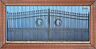 1089 Creative Iron Ms Custom Built Steel Driveway Entry Gate Foot