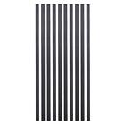 1141599945 Afco Aluminum Square Baluster Textured Black Pack