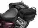 118137 8137 Classic Accessories Motorcycle Saddle Bags Adjustable Dual Gear Black Tough Protection Carry Parts 708215118137