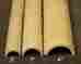 1260s Unbranded 7 Half Round Bamboo Poles 3 X 8 Natural Splits Tiki Bar Zen Luau