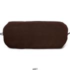 13062bro Sunbrella Hammacher All Weather Canvas Travel Camping Pillow Headrest Brown