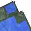 140535 Vidaxl 32 8 X 19 7 6.2 Osy Garden Pe Cover Sheet Green Blue Waterproof Rain Sun 8718475854838