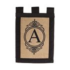 14b2704a Evergreen New Burlap Monogram 746851927904
