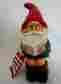 18856 15273 Big Mouth Toys Gnome On A Throne Garden Statue Nib