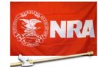 1886 Unbranded Nra Flag Pole And Mount