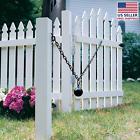 19751 The Renovators Supply Gate Latch Cast Iron Cannonball And 5 Feet Chain 096962383718