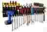 2-8-24-bk Wallpeg Pegboard Starter Kit 48 Wide With Locking Peg Hooks Tool Organizer Wed
