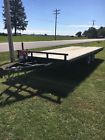 20 Ft Deckover Carryon Trailer Slide Out Ramps Jack Lb Axles