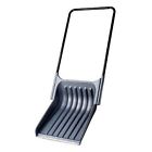 22-inch Scoop Snow Shovel Suncast 22 Big With Wear Strip Collapsible Gray Float 60 Long