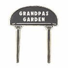 22238 The Renovators Supply Solid Brass Plate Garden Sign 671839626886