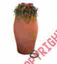 2264-1 Emsco Stoneware Urns Rainwater Collection System 85 Gallon Terra Cotta New