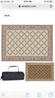229124 Reversible Mats Outdoor Patio Camping Hunter Rv 687077003679