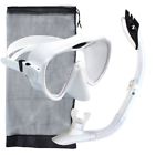 244316 Aqua Lung Divers Malibu Silicone Frameless Freediving Snorkeling 053242295017