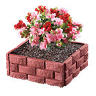 27890 Collections Etc Brick Interlock Garden Fence Borders Set 842022102269