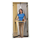 29248 Collections Etc Magnetic Mesh Instant Screen Door Black 842022103341