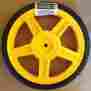 401628 Yellow Poulan Wheel Hop 12 Spoke Hi Weedeater New