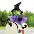 426l016 Mail Witch Mud Pie Mailbox Halloween Fall Decoration Mudpie Nwt Party Decor Magnet