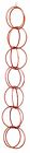 464p-8 Good Directions Double Link Pure Copper Rain Chain 704940000204