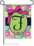 0960692 46549 No Brand Southern Floral Monogram Garden Flag Carson
