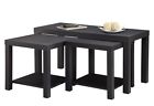 5082096 Furniture Coffee 3-pc. Set Altra Black Table Finish