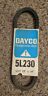 5l230 5150 Rotary Dayco Premium Belt Wrapped Polyester Cord Heat Oil Resistant