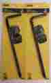 53-2500 Cd1009 Stanley Lot Of 2 Black Steel Slide Latch Cane Bolt 1 X 12 C36s