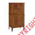 5661-27 Home Styles Montego Bay 4 Door Wood Outdoor Patio Lockable Storage Cabinet 095385842215