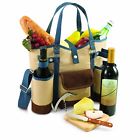 617-00-112 Picnic Time Wine Tote With Cheese Service And 099967229500