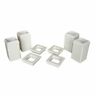 Bp80000 673995800001 Vita Trim Kit Arbors And Trellises By White