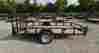 6x12utility Unbranded Utility Trailer 6.4x12 Reinforced Dovetail Gate Mower