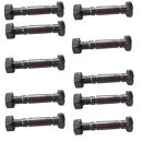 7091550yp Am122156 Aftermarket John Jd Pack Of Shear Pins Nuts For Ariens
