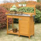 71140 Convenience Concepts Potting Bench Cabinet Outdoor Garden Patio 603305471140