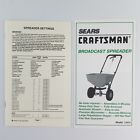 711970 Craftsman Sears Broadcast Spreader