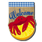 808412271410 Evergreen Welcome Crab 12.5