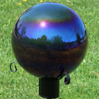 815008028945 Sunnydaze Mirrored Garden Glass Gazing Ball Yard Decor