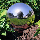 819271025489 Sunnydaze Rose Gold Mirrored Surface Gazing Ball Globe
