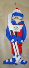 82409 Colores International Olympic Skier Windsock Upc 043662122697