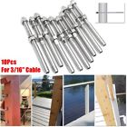 T316 840637122016 Unbranded Threaded Terminal End Fitting For Cable Railing