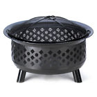 849179010799 Geometric Fire Pit