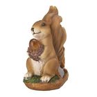 849179019976 Unbranded Squirrel Solar Statue