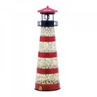 849179035129 Summerfield Terrace Metal Solar Lighthouse