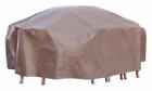 852587004229 Duck Covers Elite Rectangle Oval Patio Table Chair Set Cover