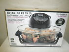 17.5-qts 8861 Big Boss Rapid Wave Oval Oven Roast Broil Bake Air
