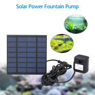 200l-h 889251495793 Unbranded Solar Power Pump Fountain Water Panel Pond